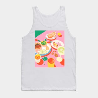 Pink Picnic Tank Top